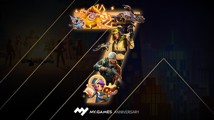 Let’s celebrate 7 years of MY.GAMES together! 🎉